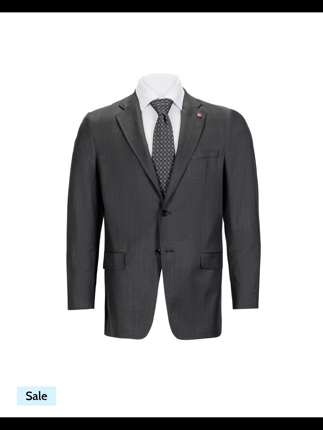 Ted Baker Charcoal Wool Suit